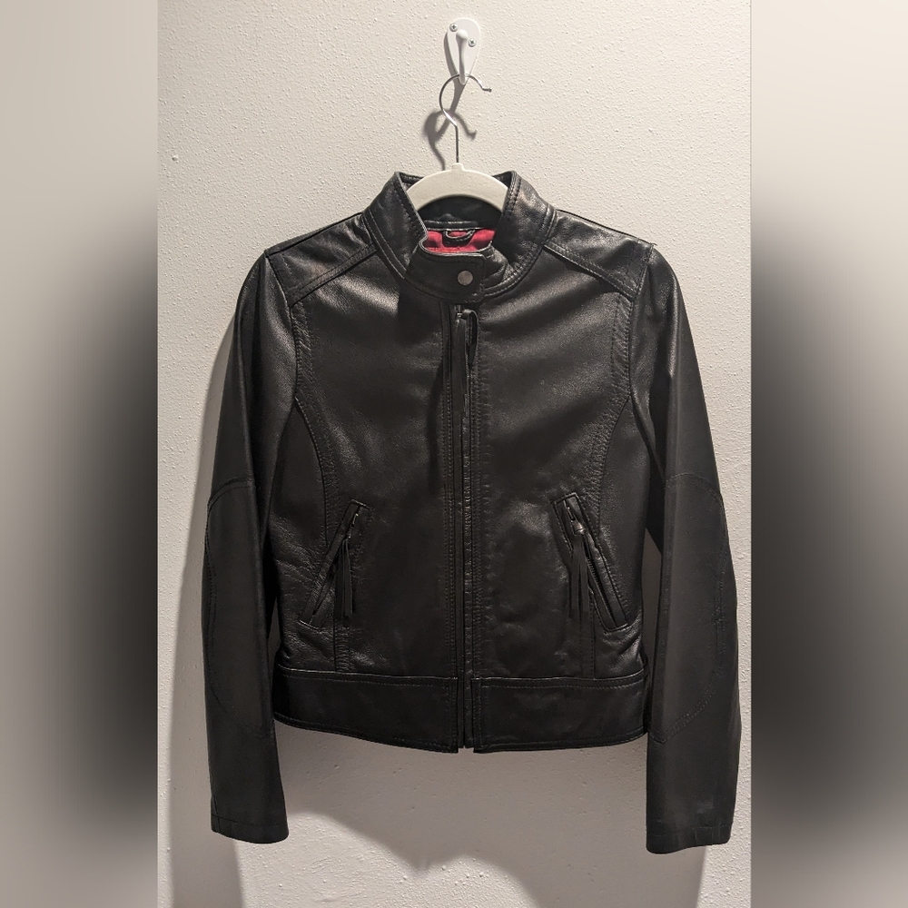 Leather jacket